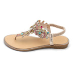 Female Rhinestones Flats sandals, 36, 37, 38, 39, 40, 41