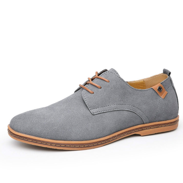 Oxford Suede Leather formal Shoes Male Casual Classic Sneakers, 44