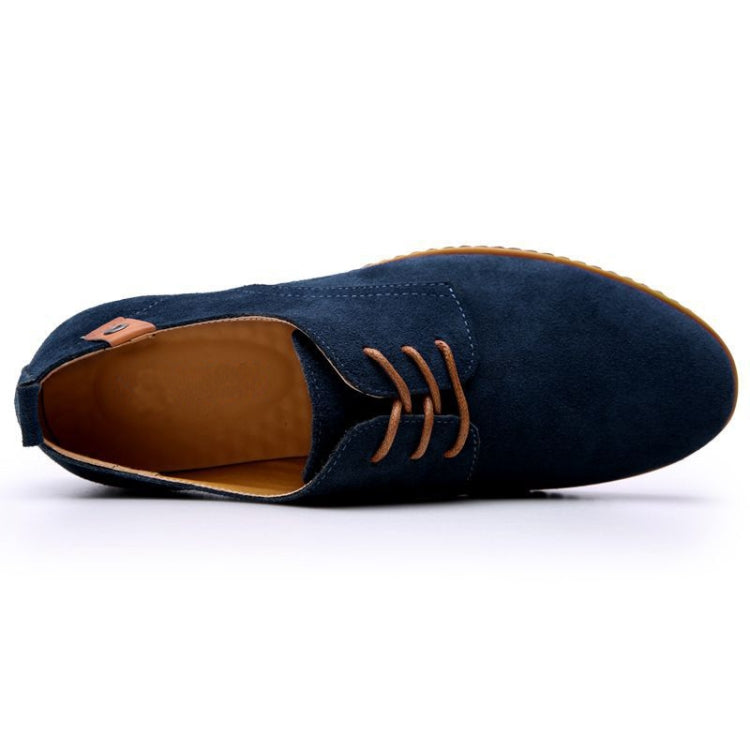 Oxford Suede Leather formal Shoes Male Casual Classic Sneakers, 44