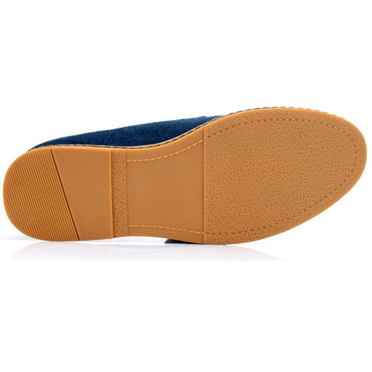 Oxford Suede Leather formal Shoes Male Casual Classic Sneakers, 44
