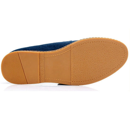 Oxford Suede Leather formal Shoes Male Casual Classic Sneakers, 44