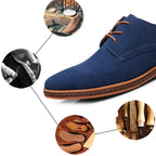 Oxford Suede Leather formal Shoes Male Casual Classic Sneakers, 38, 39, 40, 41, 42, 43, 44, 45, 46, 47, 48