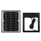 Waveshare Monocrystalline Silicon Solar Panel (5.5V 6W), Toughened Glass Surface, 24076