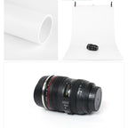 70x140cm Shooting Background Board PVC Matte Board Photography Background Cloth Solid Color Shooting Props, 70x140cm