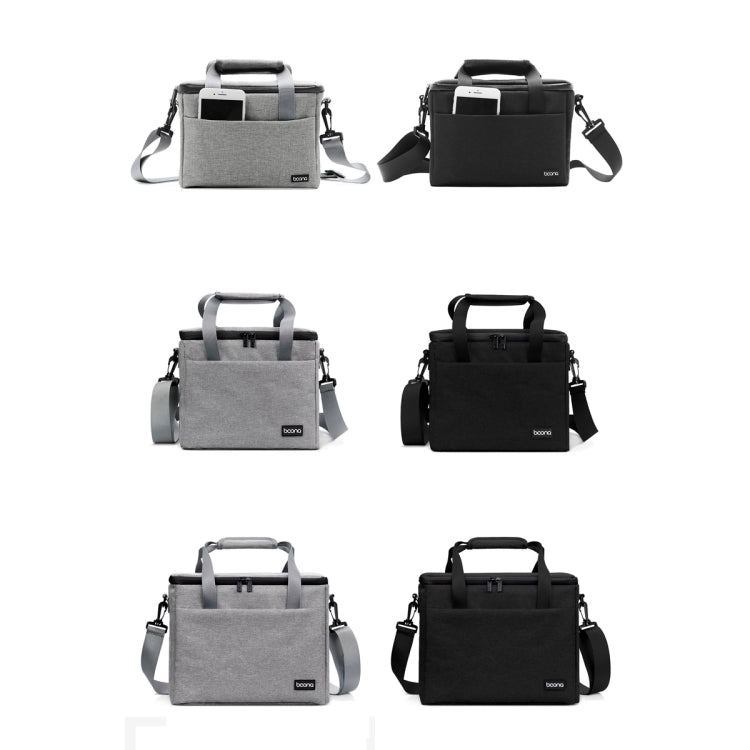 Baona BN-H001 Digital Camera Bag Casual Portable Camera Waterproof Bag, BN-H001 L(Black), BN-H001 S(Gray), BN-H001 S(Black), BN-H001 M(Gray), BN-H001 M(Black), BN-H001 L(Gray)