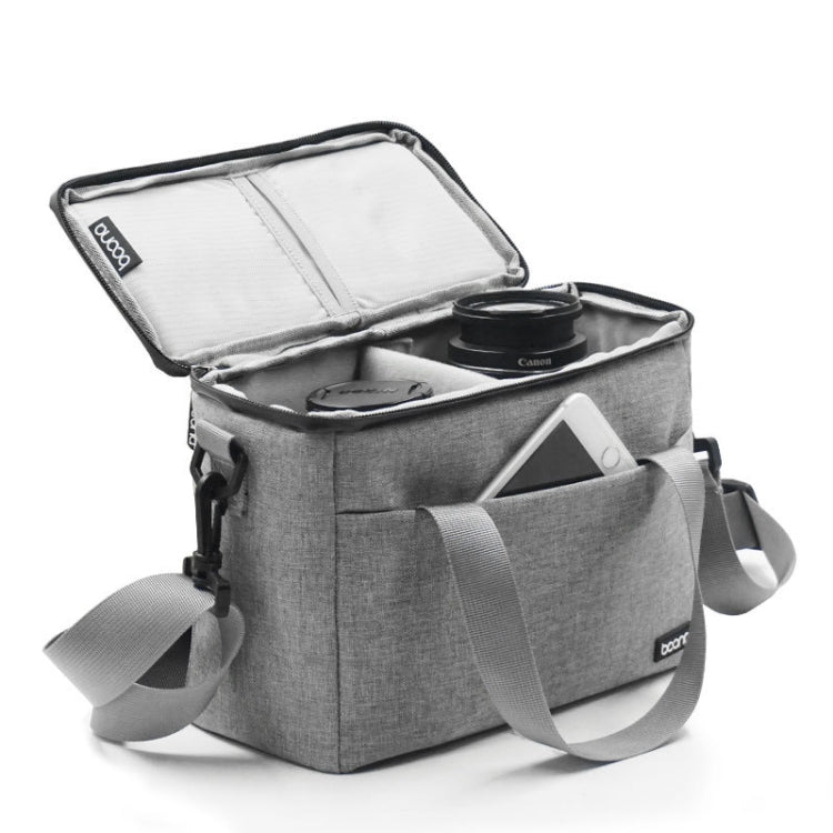 Baona BN-H001 Digital Camera Bag Casual Portable Camera Waterproof Bag, BN-H001 L(Black), BN-H001 S(Gray), BN-H001 S(Black), BN-H001 M(Gray), BN-H001 M(Black), BN-H001 L(Gray)