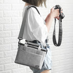 Baona BN-H001 Digital Camera Bag Casual Portable Camera Waterproof Bag, BN-H001 L(Black), BN-H001 S(Gray), BN-H001 S(Black), BN-H001 M(Gray), BN-H001 M(Black), BN-H001 L(Gray)