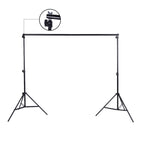 200 * 300cm Photo Studio Background Support Backdrop Crossbar Kit, 200x300cm