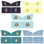 4 PCS / Set Car Window Magnet Sunshade Curtain Heat Insulation Sun Block, 4 PCS / Set (Hedgehog), 4 PCS / Set (Catman)
