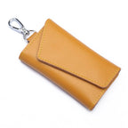 Multifunctional Litchi Texture Leather Keychain Bag Car Key Bag