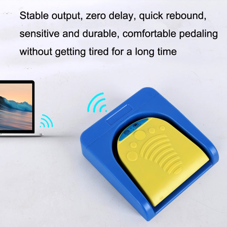 Pcsensor Wireless Bluetooth Foot Pedal Control Switch Keyboard Adapter For Computer, One-Pendal One-Button, One-Pendal Two-Button, Two-Pendal Two-Button, Two-Pendal Four-Button