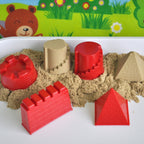 4 PCS Children Educational Toys Castle Molds Play Sand Tools, Educational Toys