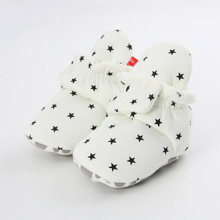 0-1 Year Old Spring and Autumn Knitted Baby Shoes Warm Toddler Cotton Shoes, Inner Length 11cm, Inner Length 12cm, Inner Length 13cm
