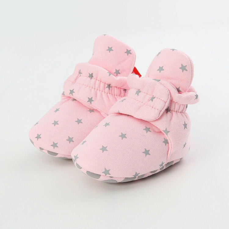 0-1 Year Old Spring and Autumn Knitted Baby Shoes Warm Toddler Cotton Shoes, Inner Length 11cm, Inner Length 12cm, Inner Length 13cm