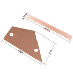 GNR1 Aluminium Measurement Bass Guitar Neck Ruler, Gold, Silver, Gold + Leveling Ruler, Silver + Leveling Ruler