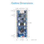 Waveshare ESP32-S3 Microcontroller 2.4 GHz Wi-Fi Development Board Dual-core Processor, 24023