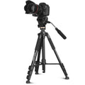 QingZhuangShiDai Q111S Aluminum Alloy Mobile Phone Camera Photography Tripod, Q111S(Black)