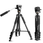 QingZhuangShiDai Q111S Aluminum Alloy Mobile Phone Camera Photography Tripod, Q111S(Black)
