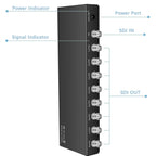 1 In 8 Out SD-SDI / HD-SDI / 3G-SDI Distribution Amplifier Video SDI Splitter, 1 In 8 Out