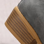 Autumn And Winter Pointed Low-Heeled Boots Women Low Tube Boots, 36, 37, 38, 39, 40, 41, 42, 43
