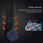 Long Sports Anti-collision Anti-fall Breathable Honeycomb Knee Pads, S, M, L, XL