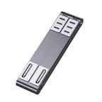 Oatsbasf 03040 Metal Mini Notebook Stand Aluminum Alloy Computer Cooling Folding Bracket