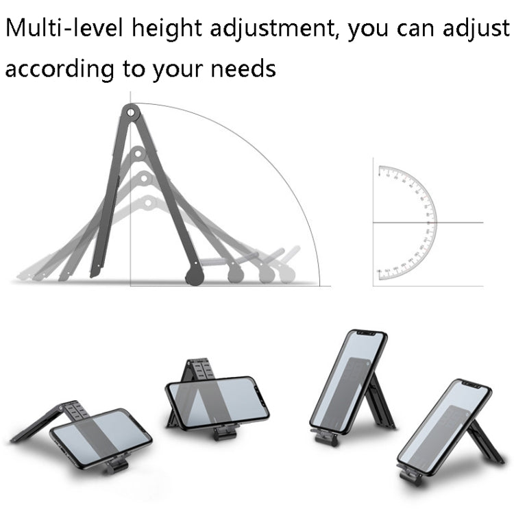 Oatsbasf 03040 Metal Mini Notebook Stand Aluminum Alloy Computer Cooling Folding Bracket