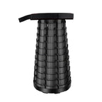 Outdoor Portable Folding Telescopic Plastic Stool Camping Fishing Garden Stool, 47cm(Black), 47cm(Red), 47cm(Yellow)