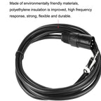 3.5mm To Caron Male Sound Card Microphone Audio Cable, 0.5m, 1m, 1.5m, 2m, 3m, 5m, 10m, 15m