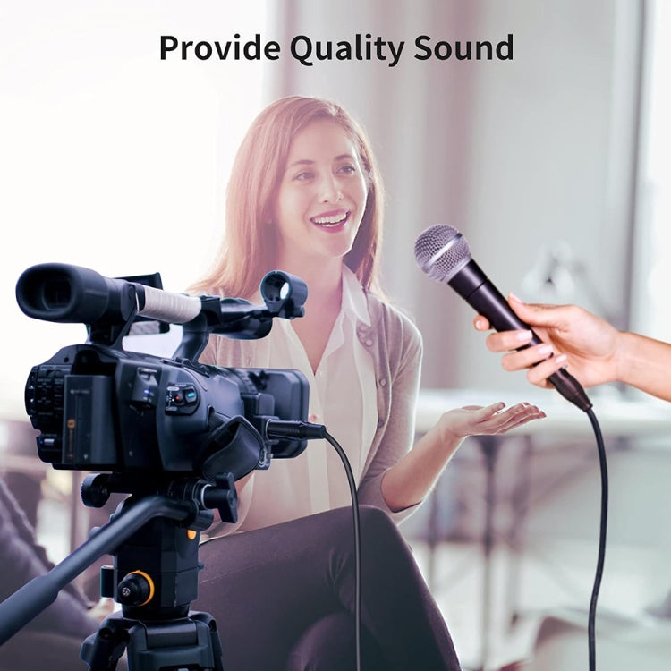 3.5mm To Caron Male Sound Card Microphone Audio Cable, 0.5m, 1m, 1.5m, 2m, 3m, 5m, 10m, 15m