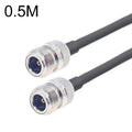 N Female To N Female RG58 Coaxial Adapter Cable, 0.5m, 1m, 1.5m, 3m, 5m, 10m
