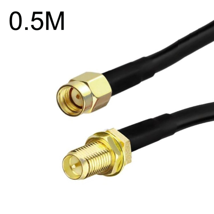 RP-SMA Male To RP-SMA Female RG58 Coaxial Adapter Cable, RP-SMA Male To RP-SMA Female 0.5m, RP-SMA Male To RP-SMA Female 1m, RP-SMA Male To RP-SMA Female 1.5m, RP-SMA Male To RP-SMA Female 3m, RP-SMA Male To RP-SMA Female 5m                            ...