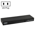 FJGEAR FJ-810UK 8 In 1 Out USB KVM Switcher With Desktop Switch, FJ-810UK EU Plug, FJ-810UK US Plug