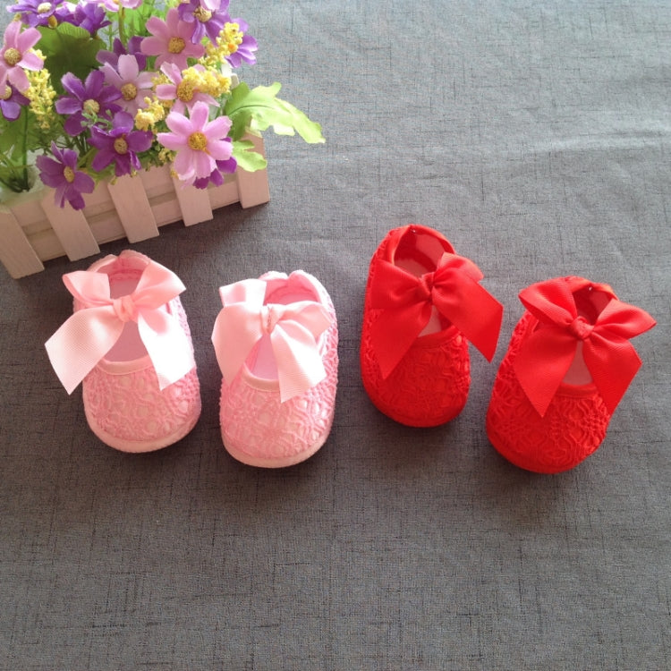 Baby Shoes Newborn Baby Girls Princess Baby Girls Shoes Bowknot Crib Non-slip Footwear Shoe, 11, 12, 13
