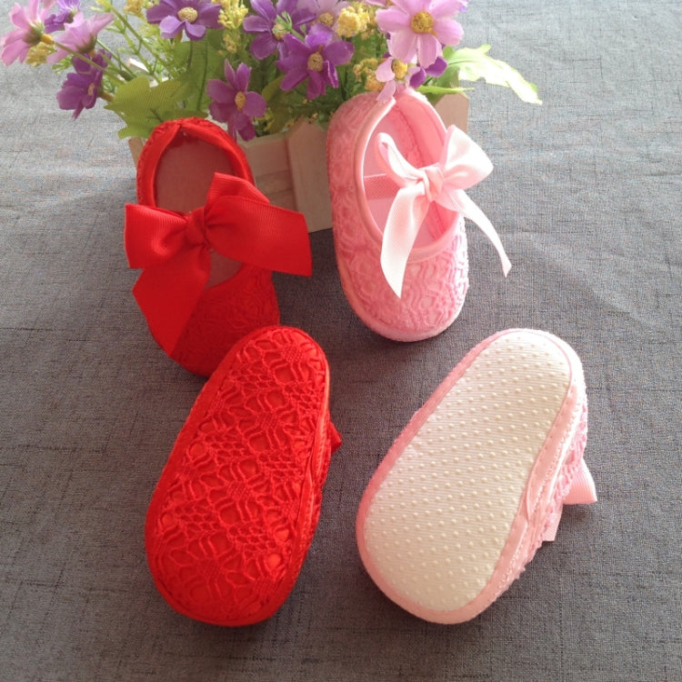 Baby Shoes Newborn Baby Girls Princess Baby Girls Shoes Bowknot Crib Non-slip Footwear Shoe, 11, 12, 13