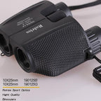 ROLISS 10X25 Outdoor Sports Portable Waterproof Pocket Binocular High Power Telescope, 10X25