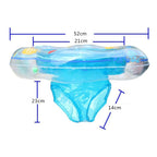Intime PVC Infant Thick Double Underarm Swimming Ring Sitting Ring, Double Underarm Swimming Ring(Pink), Double Underarm Swimming Ring(Blue), Double Underarm Swimming Ring(Green)