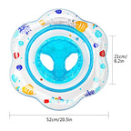 Intime PVC Infant Thick Double Underarm Swimming Ring Sitting Ring, Double Underarm Swimming Ring(Pink), Double Underarm Swimming Ring(Blue), Double Underarm Swimming Ring(Green)