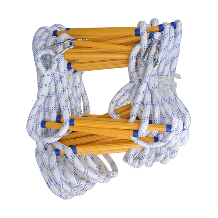 Resin Anti-skid Firefighting Rope Ladder Aerial Work Soft Ladder Rescue Ladder, 5m, 10m, 15m, 20m, 25m, 30m, 35m, 40m, 45m