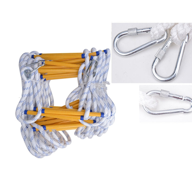 Resin Anti-skid Firefighting Rope Ladder Aerial Work Soft Ladder Rescue Ladder, 5m, 10m, 15m, 20m, 25m, 30m, 35m, 40m, 45m