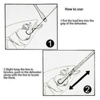 Quick Decoupling Device Does Not Hurt The Line, Aluminum Hook Remover, Pure copper Hook Remover