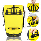 WHEEL UP 25L WHFS001 Waterproof Bicycle Backpack Shelf Bag Unilateral Frame Bag Long-distance Trip Bicycle Bag 25L, WHEEL UP WHFS001