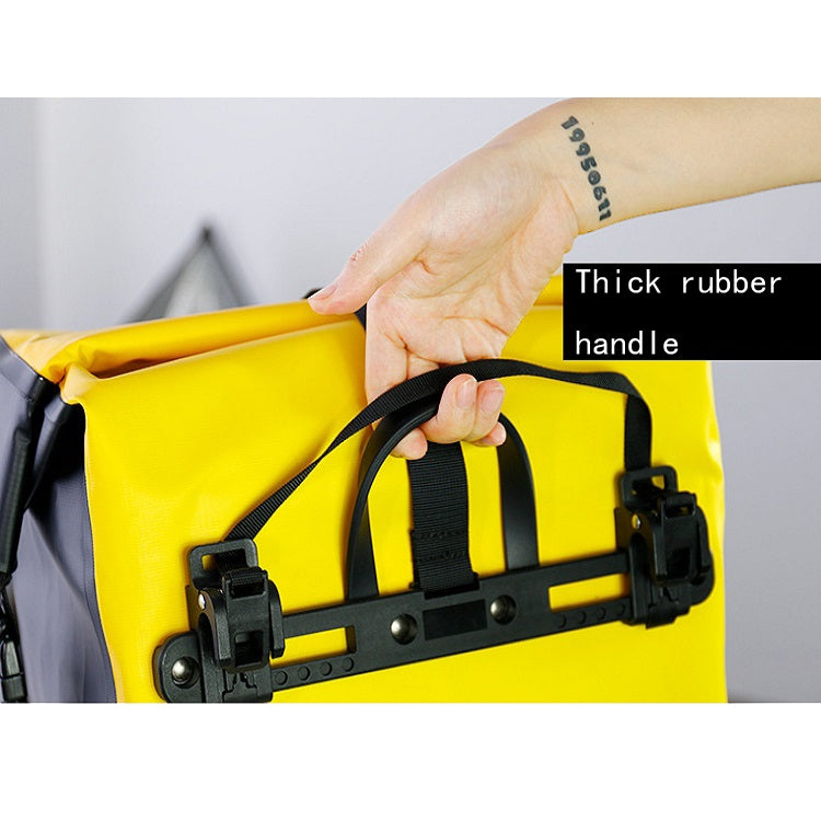 WHEEL UP 25L WHFS001 Waterproof Bicycle Backpack Shelf Bag Unilateral Frame Bag Long-distance Trip Bicycle Bag 25L, WHEEL UP WHFS001