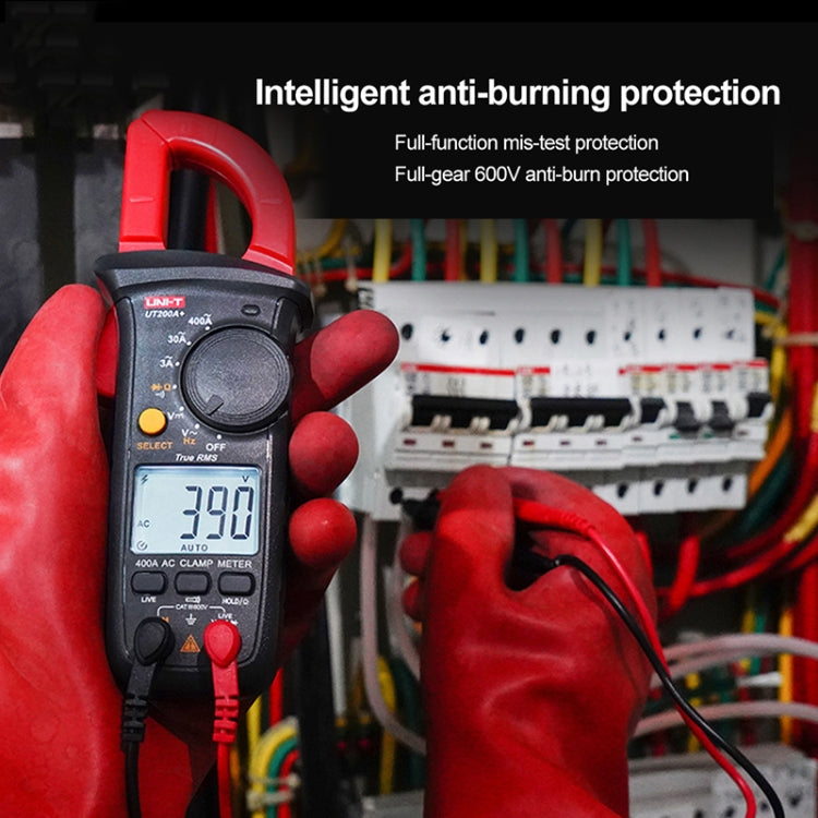 Digital Clamp Multimeter AC/DC Voltage Detector Frequency Resistance Tester, UT200B+ 600A, UT200A+ 400A