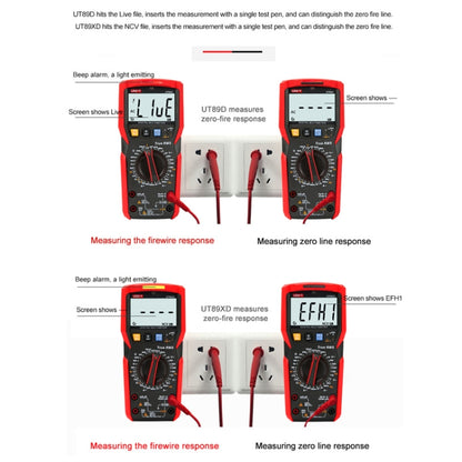 Digital High-Precision Multimeter Digital Display Multi-Meter, UNI-T UT89X, UNI-T UT89XE