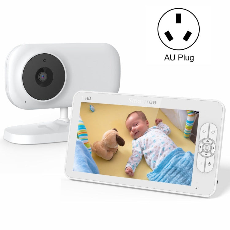 SM70 7-inch 720 x 1080P Wireless Baby Monitor Camera Temperature Monitor 2 Way Audio, SM70 AU Plug, SM70 US Plug, SM70 UK Plug