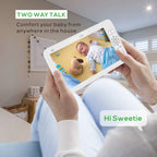 SM70 7-inch 720 x 1080P Wireless Baby Monitor Camera Temperature Monitor 2 Way Audio, SM70 AU Plug, SM70 US Plug, SM70 UK Plug