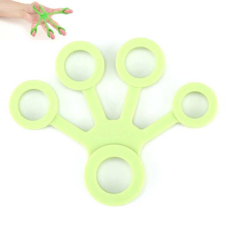 Silicone Finger Trainer Device Fan-shaped Pull Ring, Fan-shaped Light Green, Fan-shaped Grass Green, Fan-shaped Dark Green, Fan-shaped Light Gray, Fan-shaped Dark Gray, Fan-shaped Black