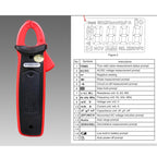 Digital Clamp Meter AC DC Voltage Detector, UT210D 200A, UT210E 100A