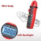 Digital Clamp Meter AC DC Voltage Detector, UT210D 200A, UT210E 100A